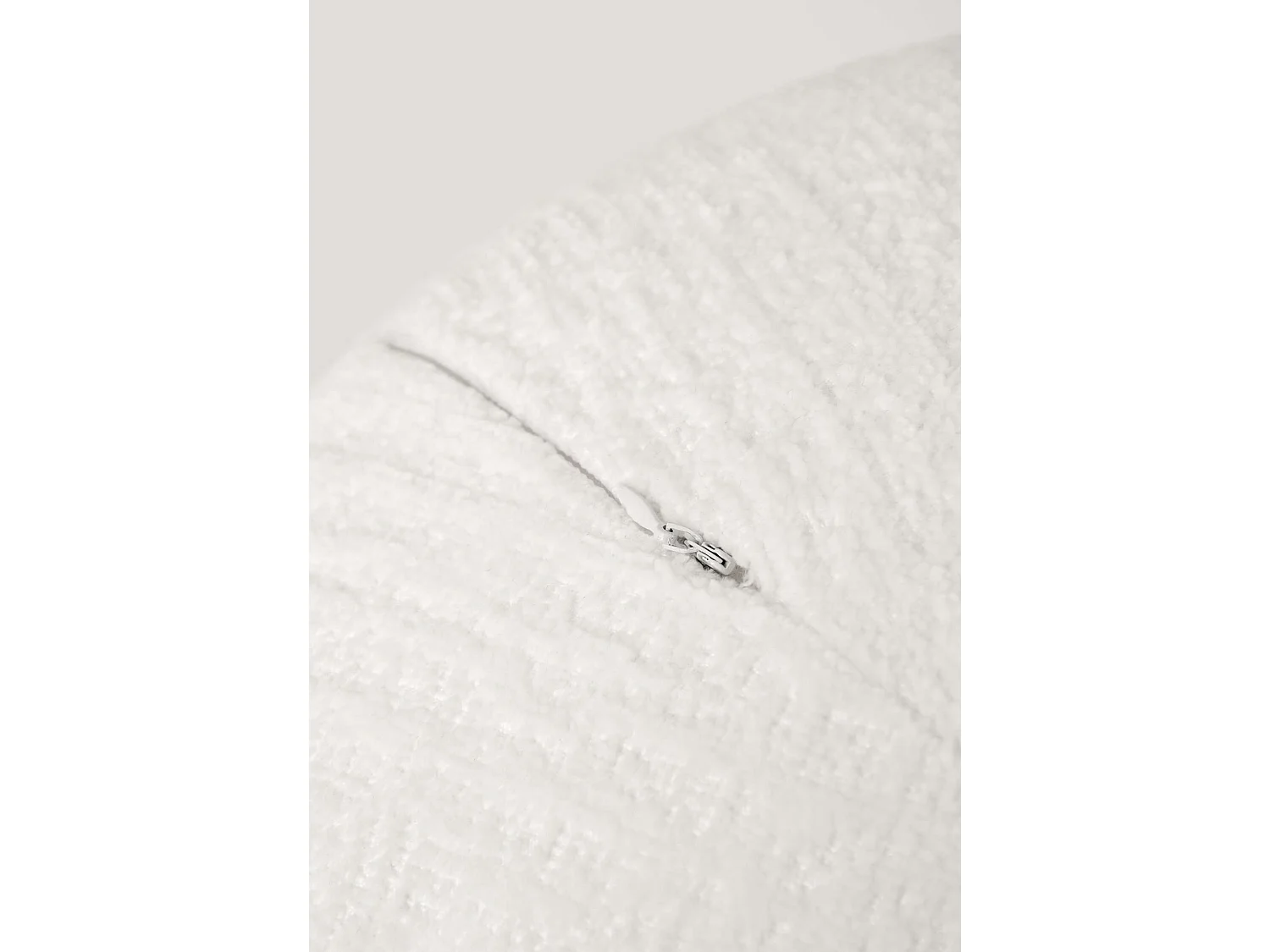 Coussin 37x37x37 cm blanc Leith LET76W