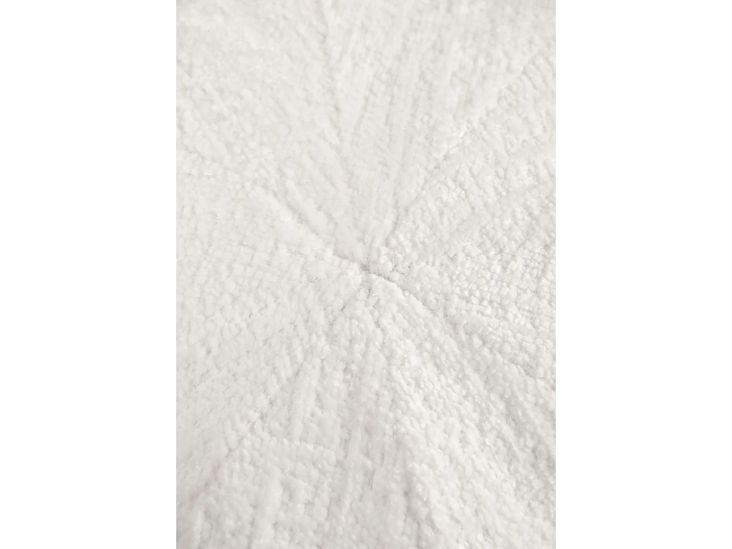 Coussin 37x37x37 cm blanc Leith LET76W