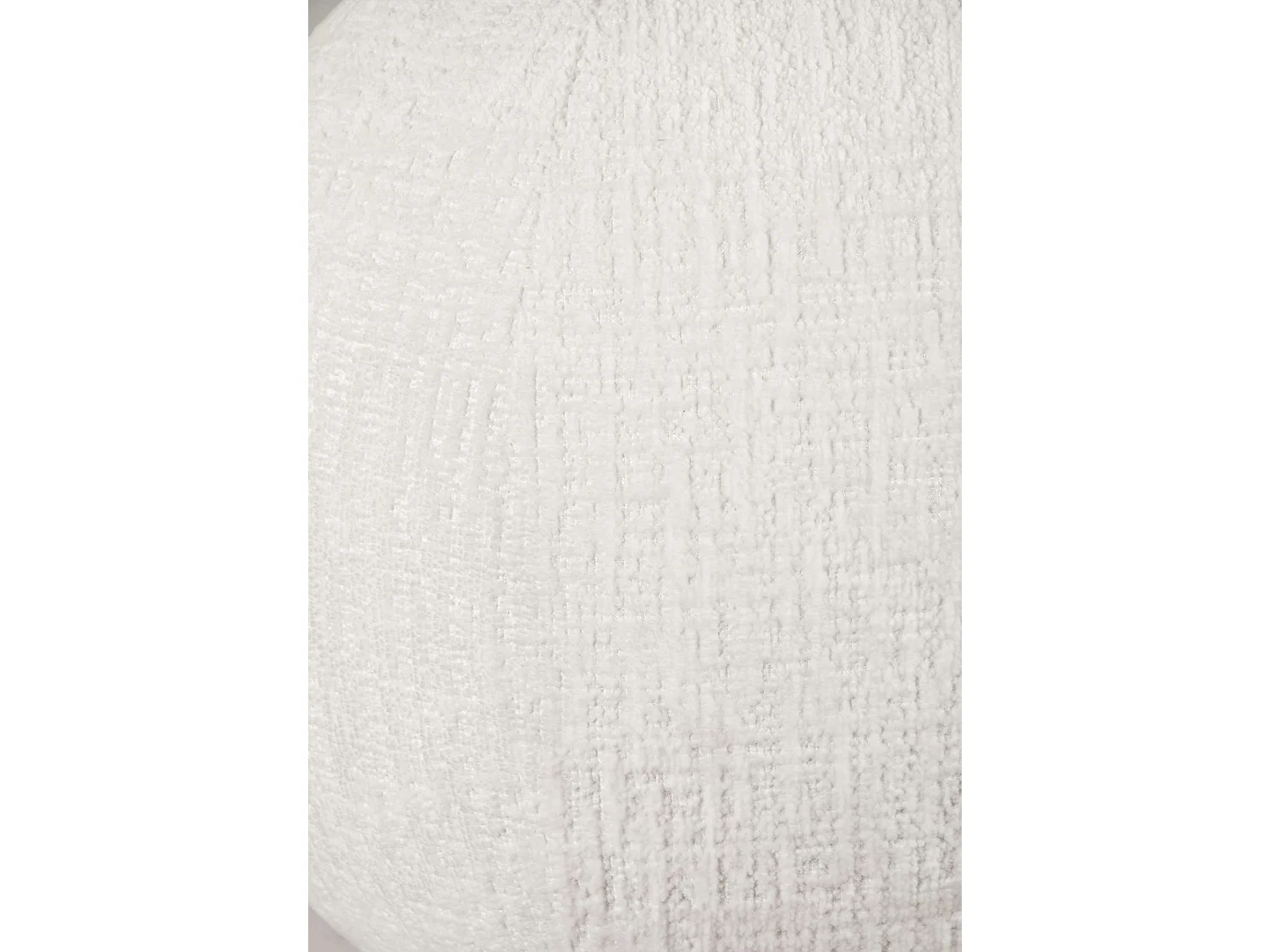 Coussin 37x37x37 cm blanc Leith LET76W