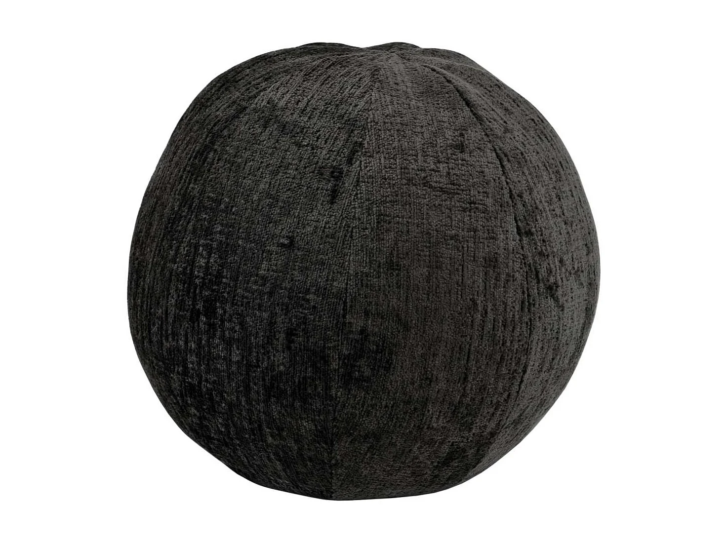 Coussin 37x37x37 cm noir Leith LET76BL