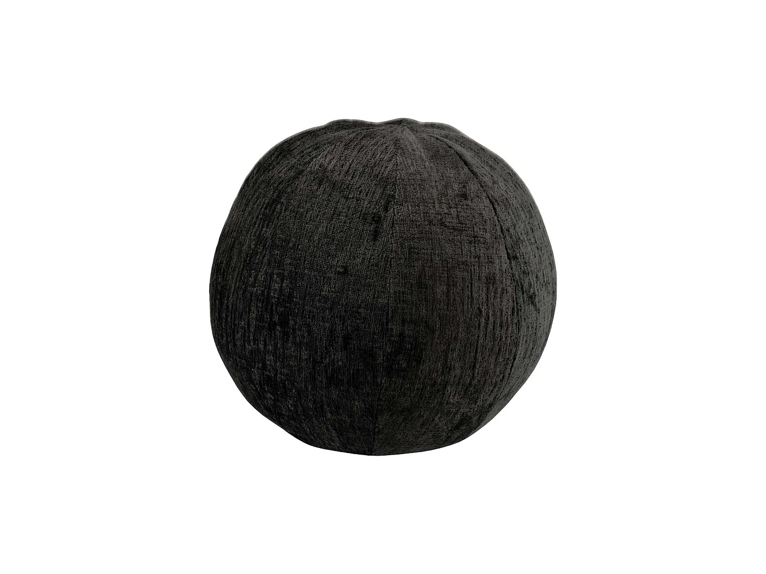 Coussin 37x37x37 cm noir Leith LET76BL