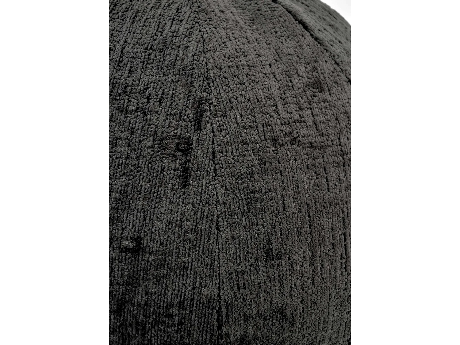 Coussin 37x37x37 cm noir Leith LET76BL