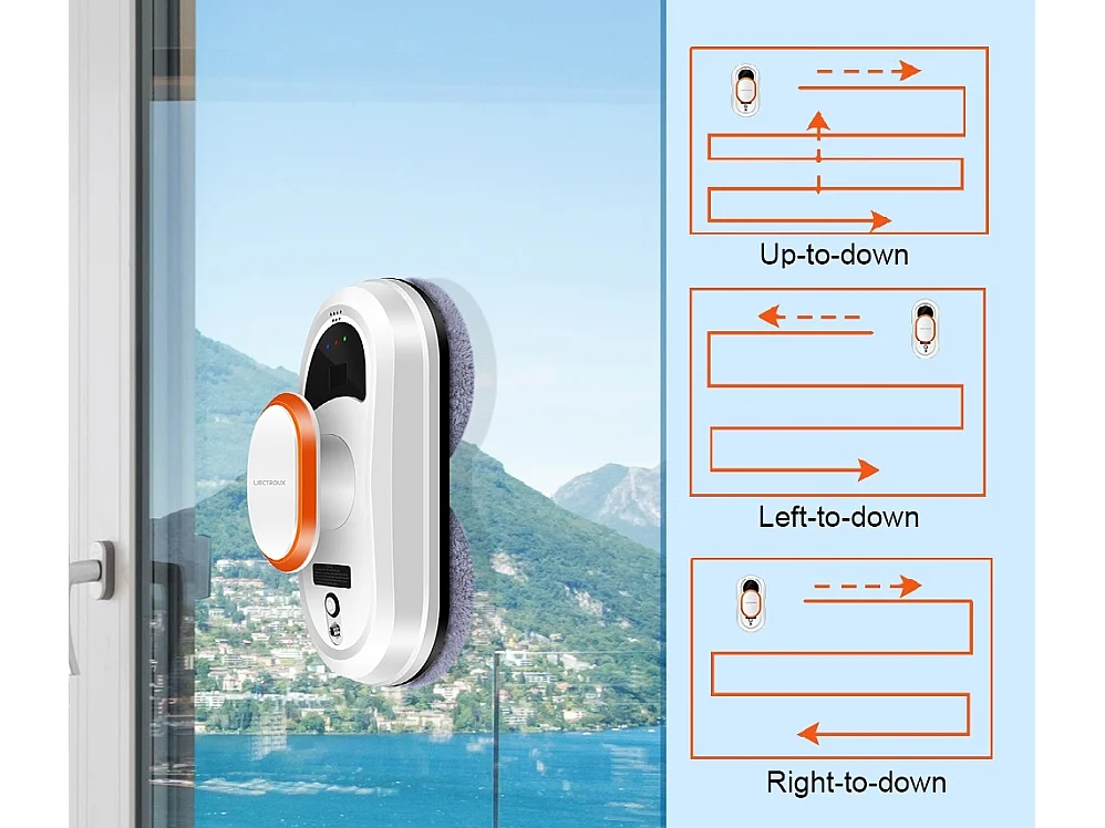 Robot Laveur de Vitres - HCR - HCR-09 - AI - Télécommande - Nettoyage rapide