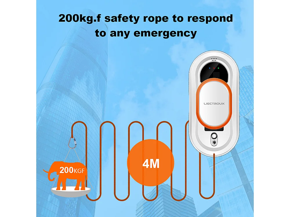 Robot Laveur de Vitres - HCR - HCR-09 - AI - Télécommande - Nettoyage rapide