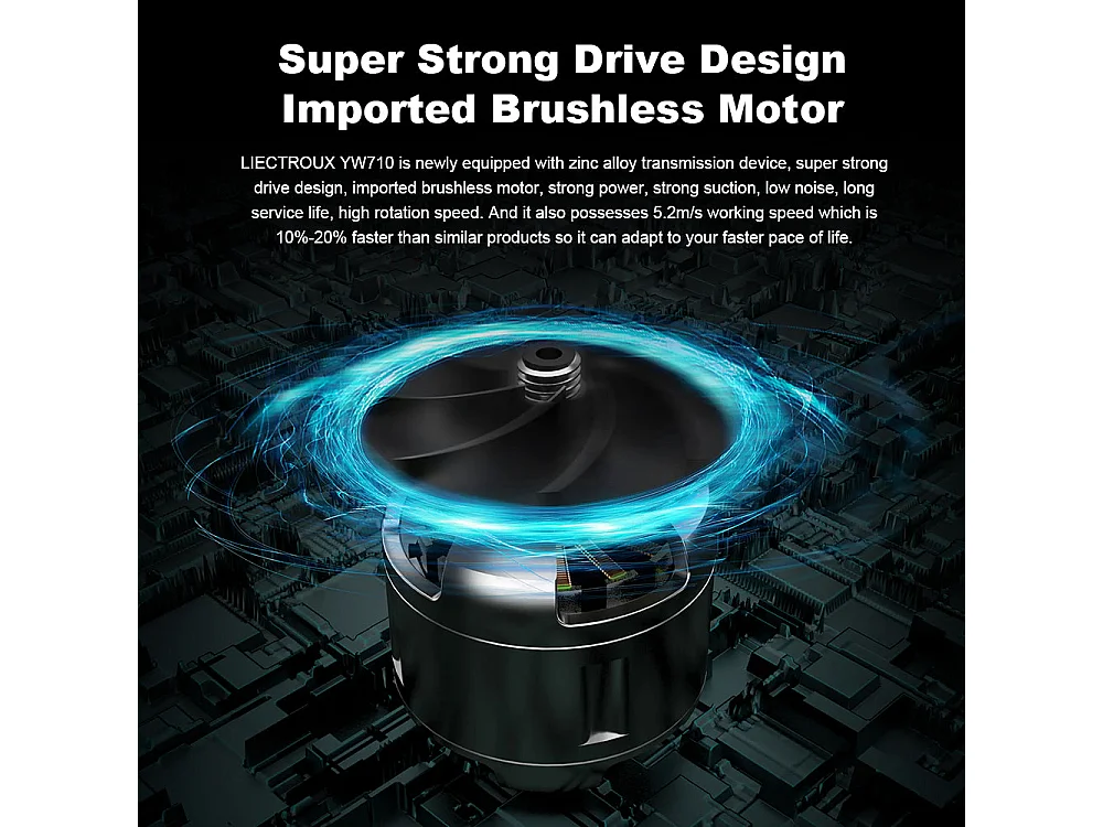 Aspirateur robot YW710 Nettoyeur automatique double face à jet d'eau, tuya app, guidage vocal, nettoyage automatique des vitres avec ou sans cadre