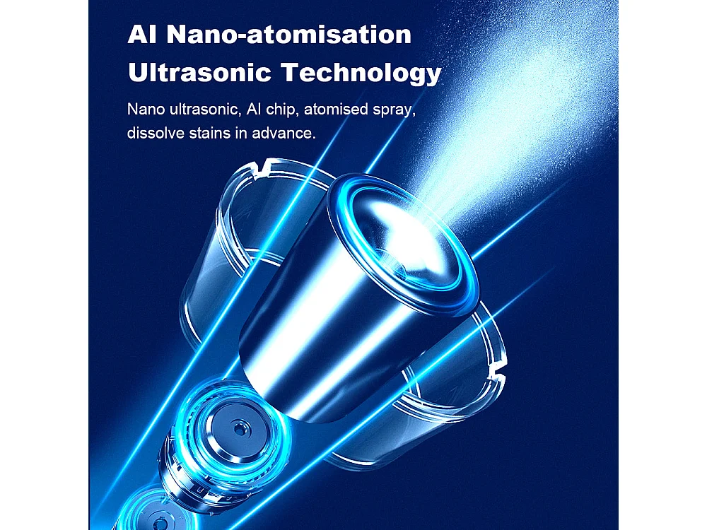Aspirateur robot YW710 Nettoyeur automatique double face à jet d'eau, tuya app, guidage vocal, nettoyage automatique des vitres avec ou sans cadre
