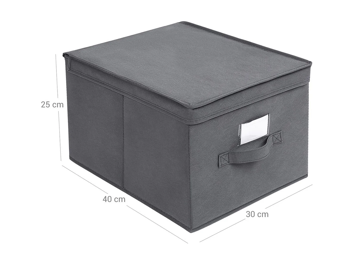 Lot de 3 boîtes de rangement, boîte pliante Mamoudzou