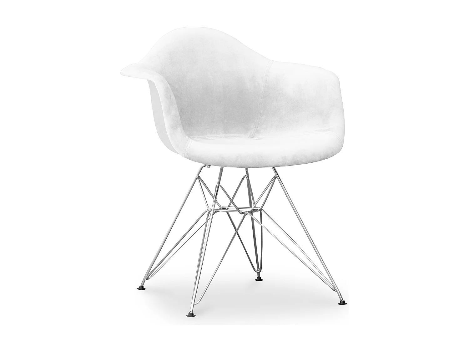 Sedia da pranzo Darrwick stile scandinavo Premium Design - Full Tessuto