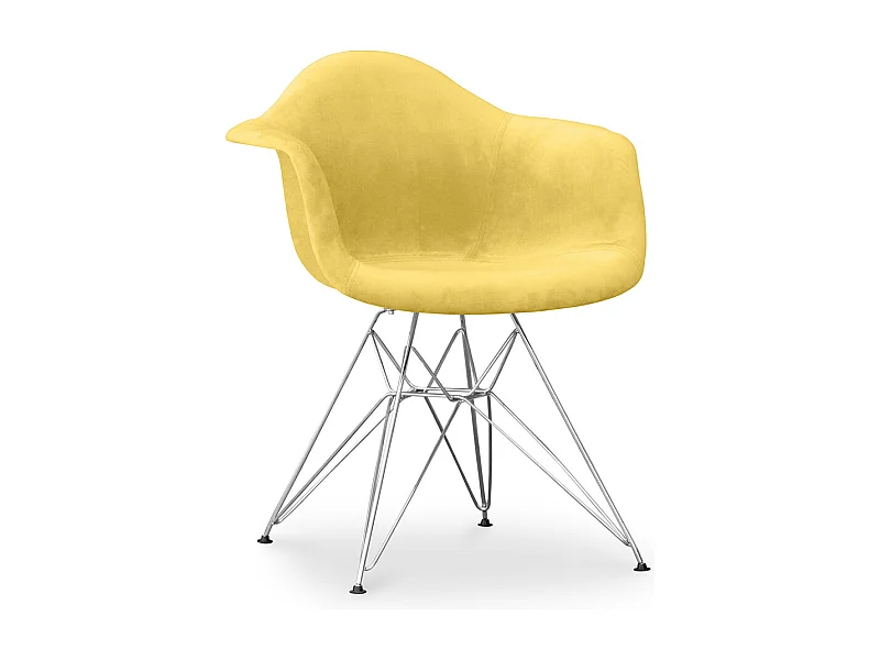 Sedia da pranzo Darrwick stile scandinavo Premium Design - Full Tessuto