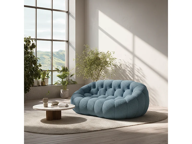 Bank Cocoon 2 zitplaatsen – blauw