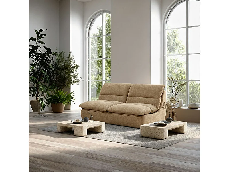 Canapé Nuvia Double 2 places - café