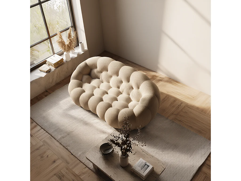 Canapé de salon Cocoon Double 2 places - Sable