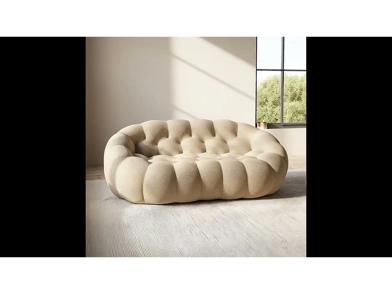 Coco Living Canapé Cocoon Double 2 places - Sable