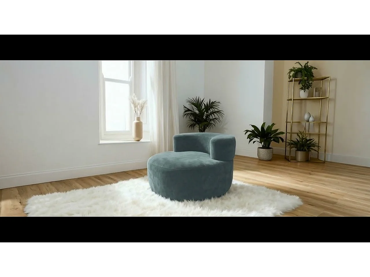 Coco Living Fauteuil Milo 1 place - sauge