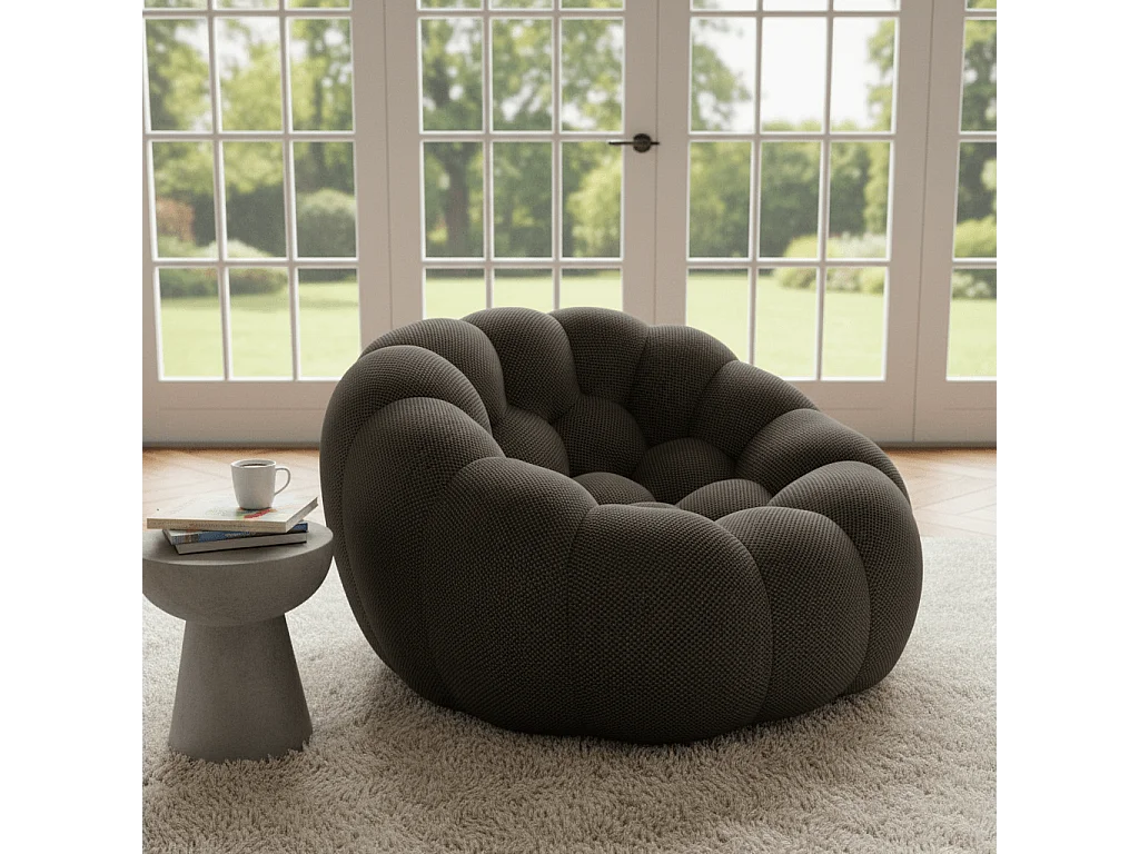 Coco Living Fauteuil Cocoon 1 place - chocolat