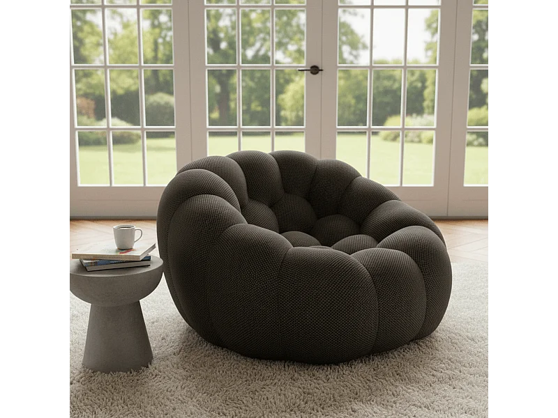 Coco Living Fauteuil Cocoon 1 place - chocolat