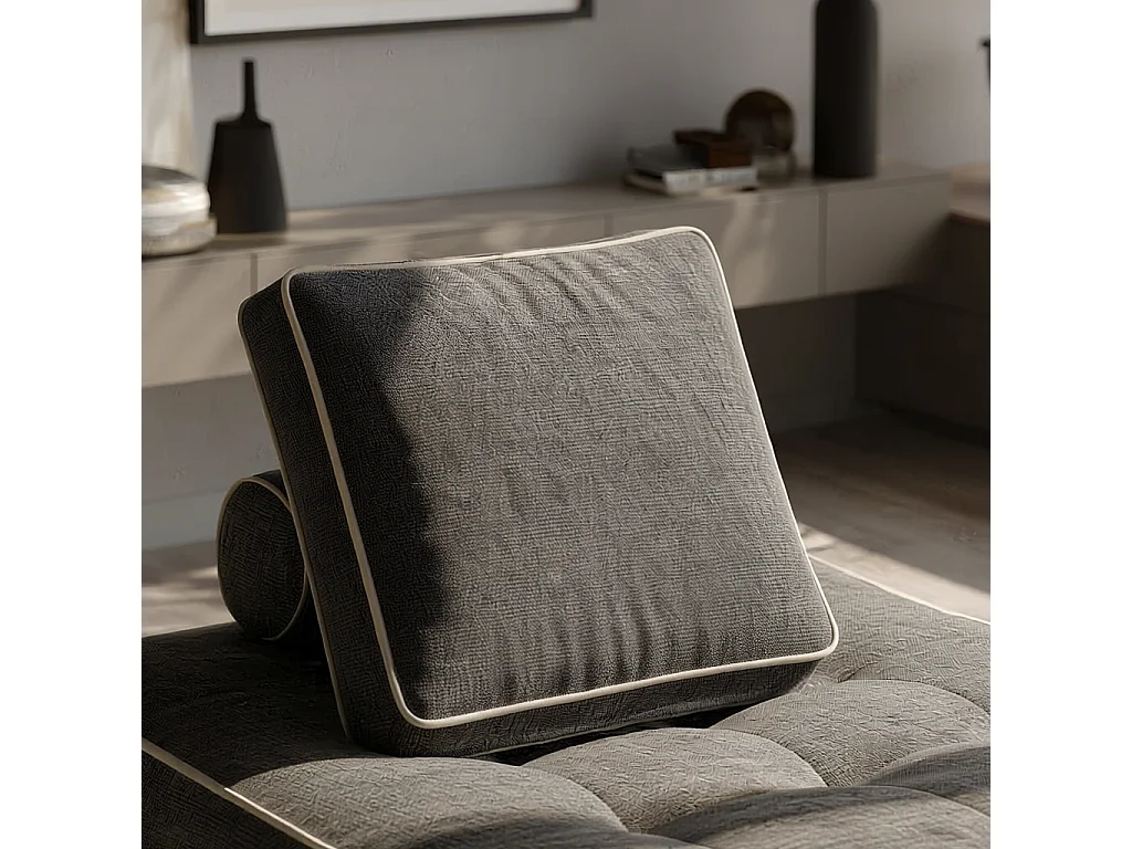 Zen-Sessel 1-Sitzer - Schokolade und Sand