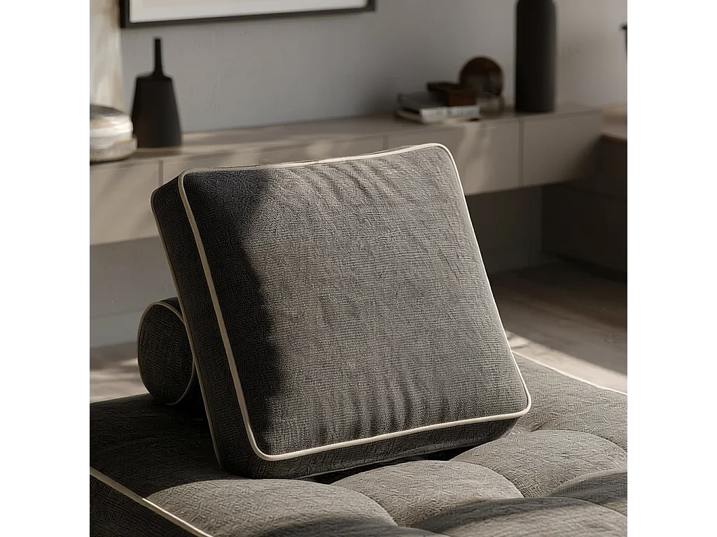 Coco Living Fauteuil Zen 1 place - chocolat et sable