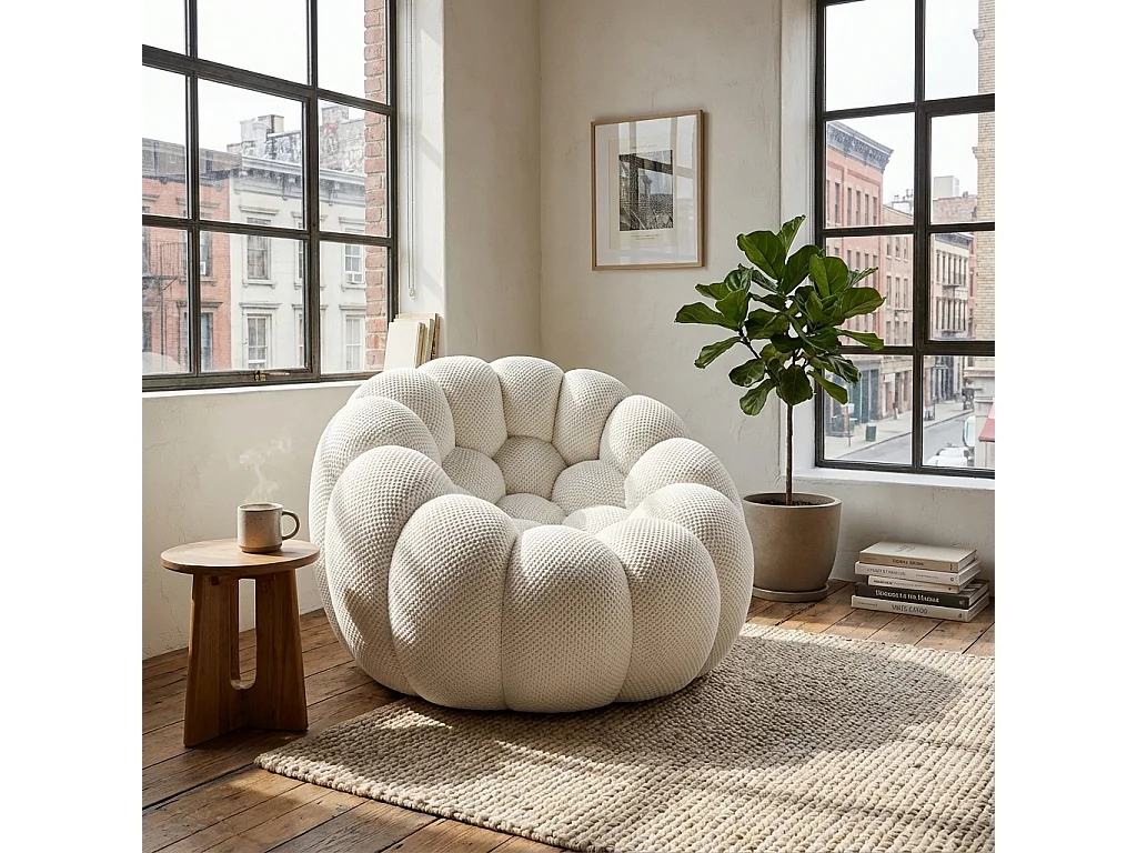 Coco Living Fauteuil Cocoon 1 place - sable