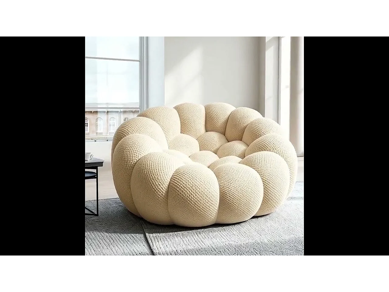Coco Living Fauteuil Cocoon 1 place - sable