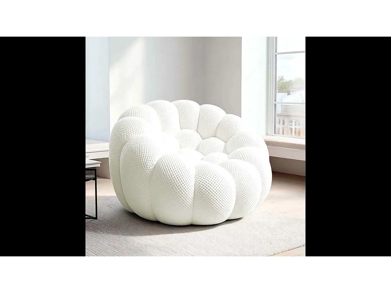 Wohnzimmersessel Cocoon 1-Sitzer - Weiß