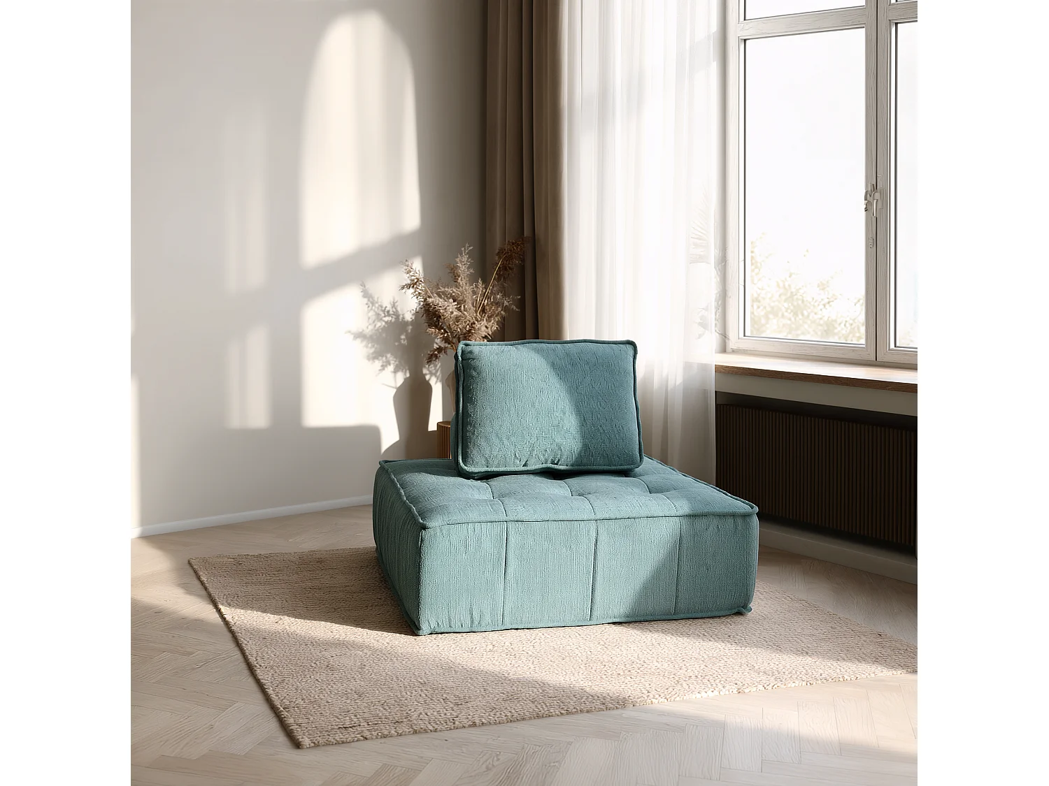 Coco Living Fauteuil Zen 1 place - sauge