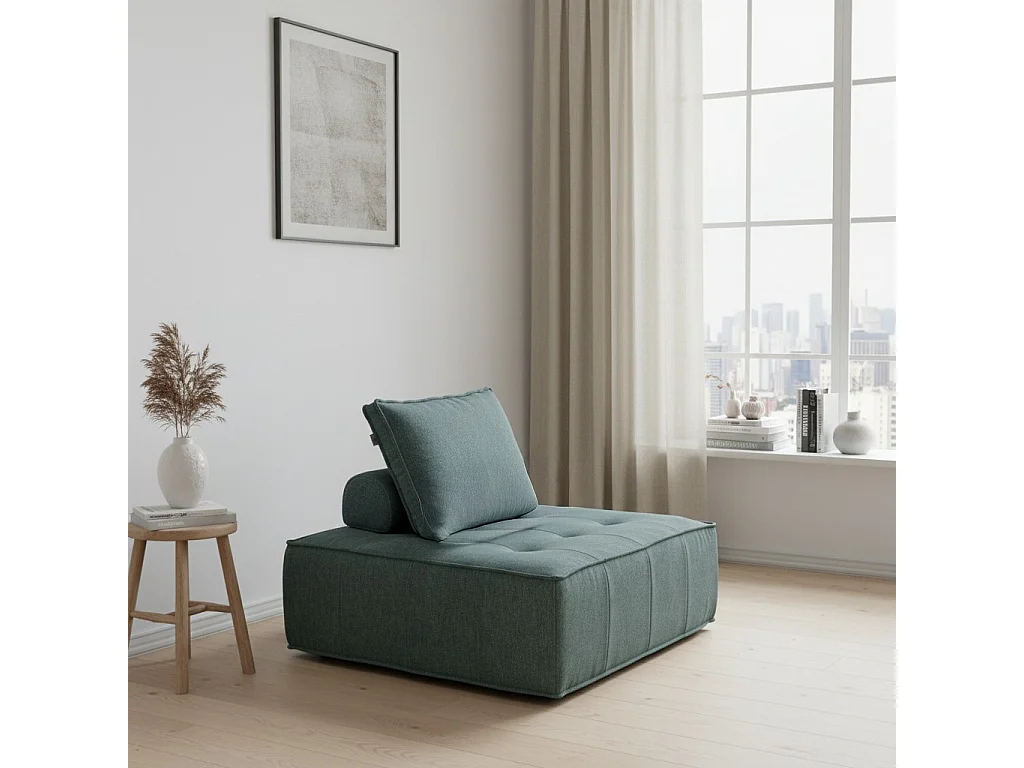 Coco Living Fauteuil Zen 1 place - sauge