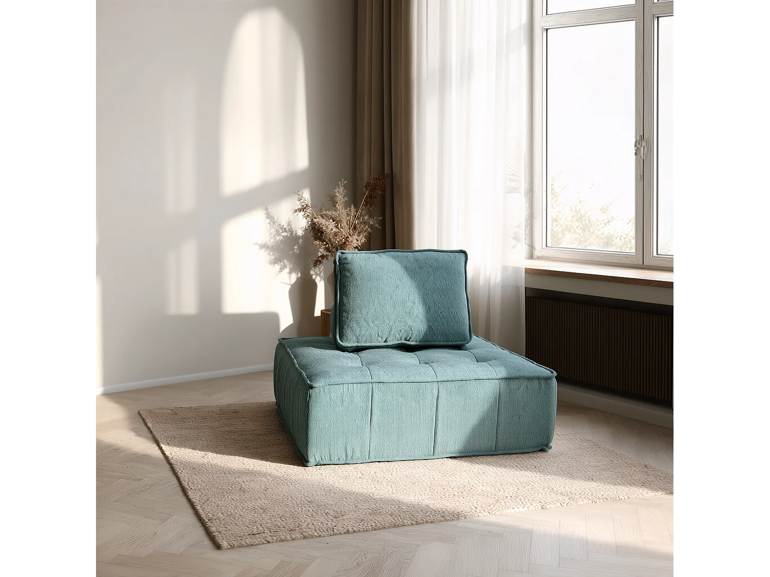 Coco Living Fauteuil Zen 1 place - sauge
