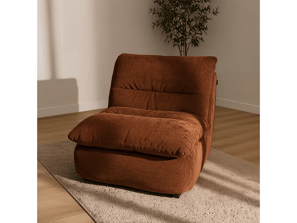 Coco Living Fauteuil Nuvia - chocolat