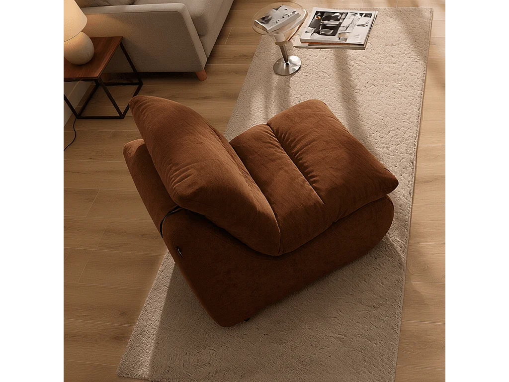 Coco Living Fauteuil Nuvia - chocolat
