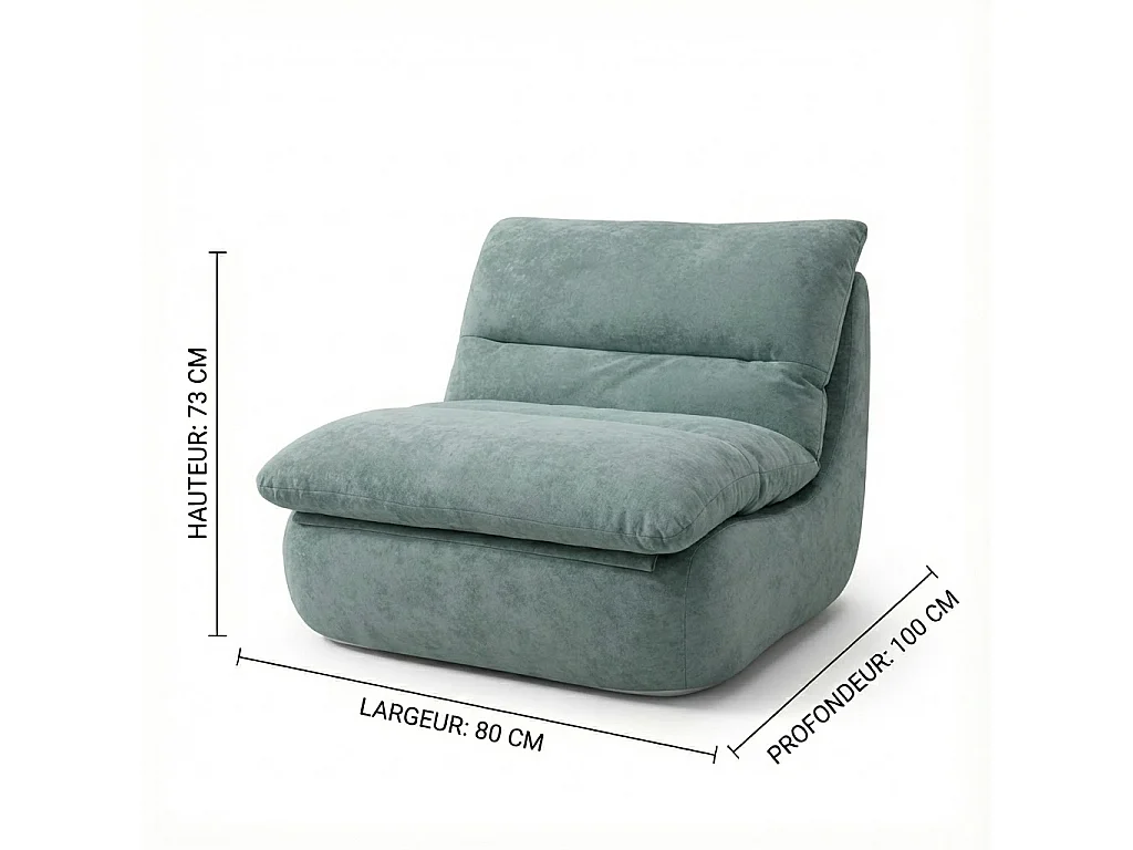 Fauteuil Nuvia – zand