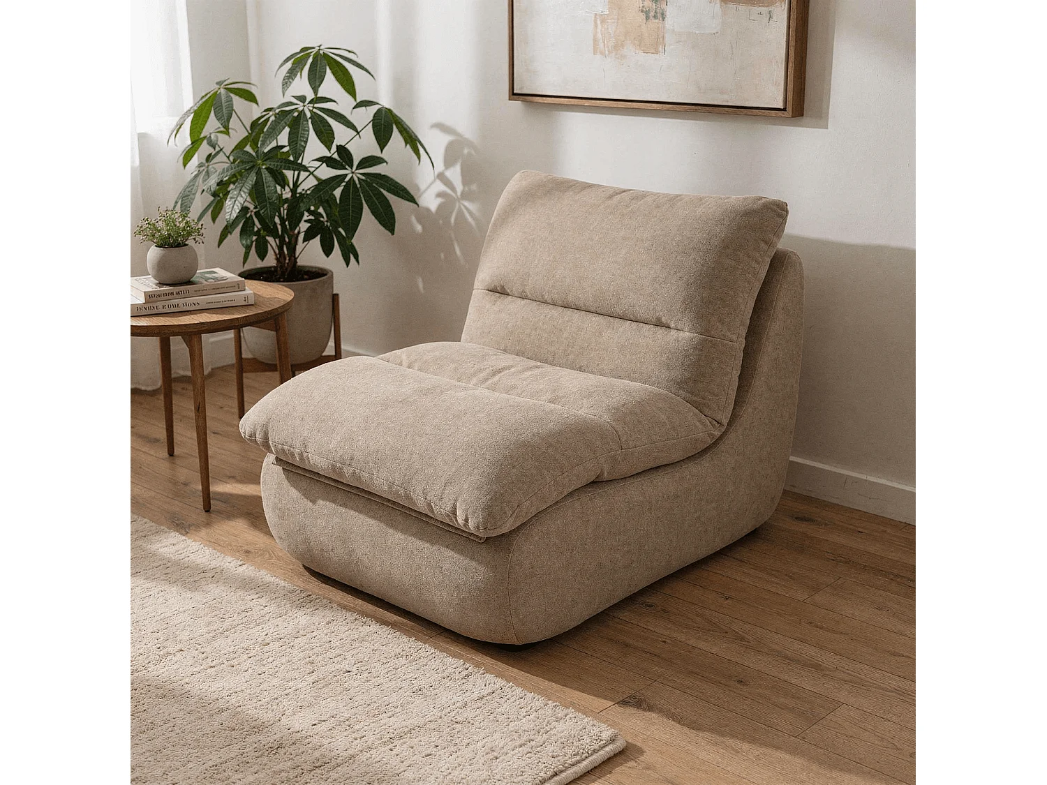 Fauteuil Nuvia – zand