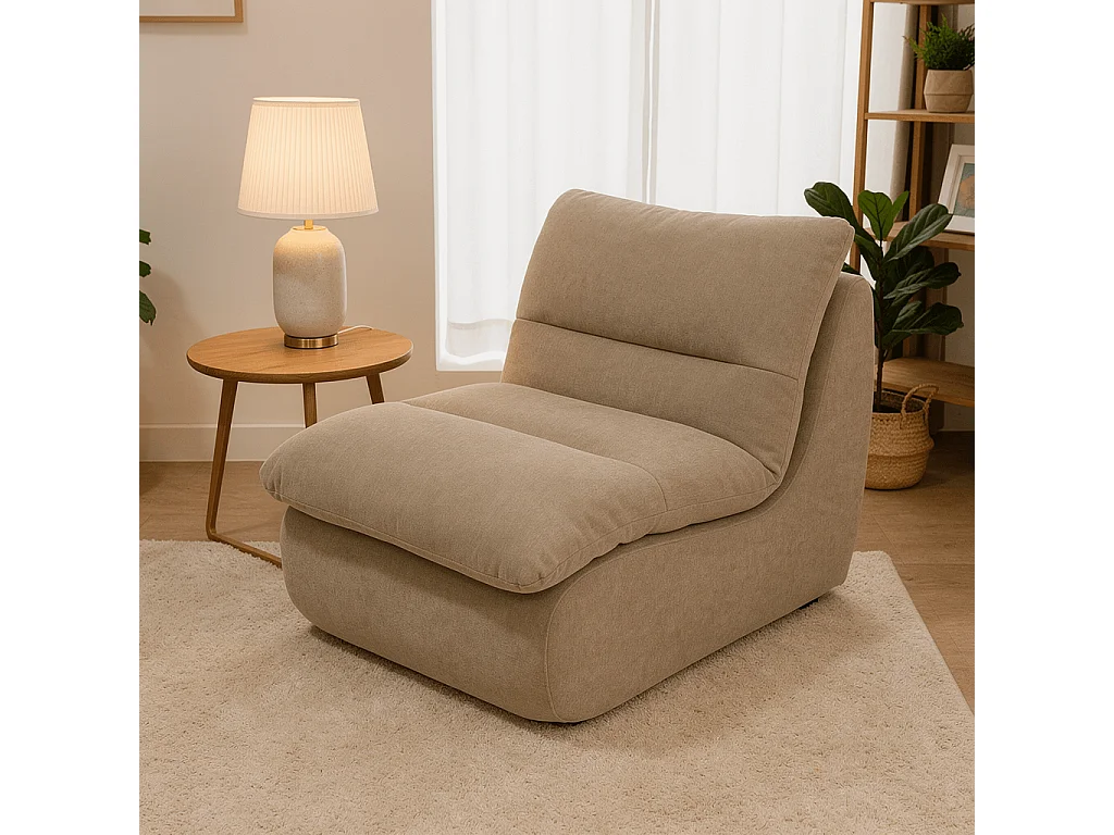 Fauteuil Nuvia – zand