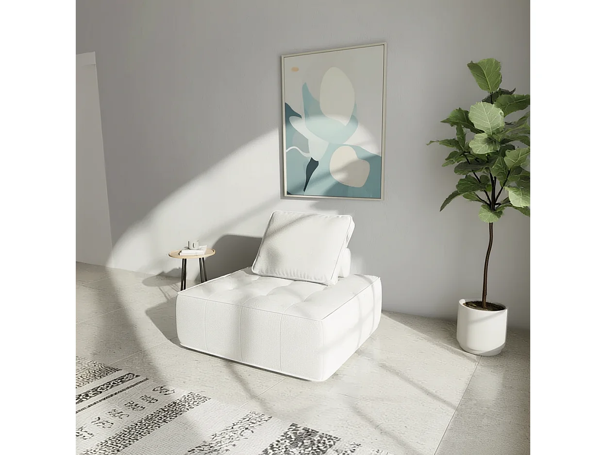 Zen-Sessel 1-Sitzer - Weiß