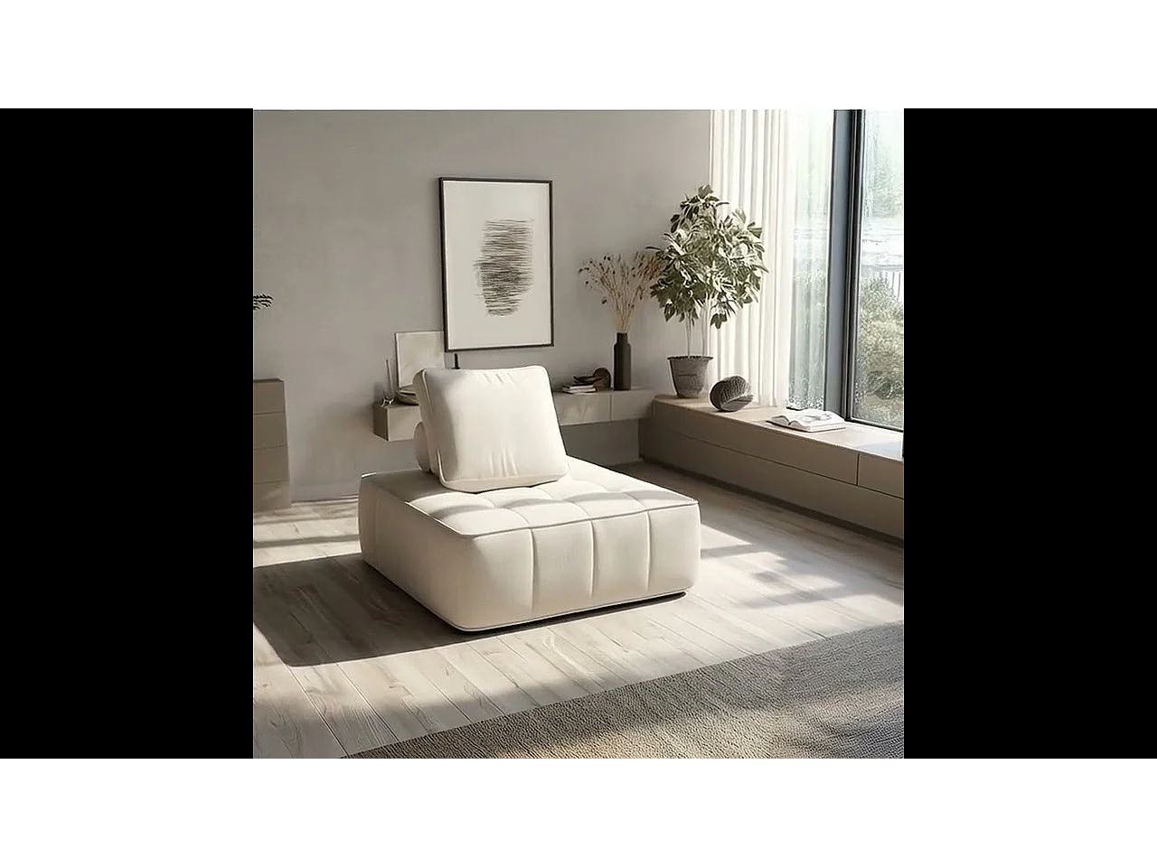 Poltrona Zen 1 lugar - branco