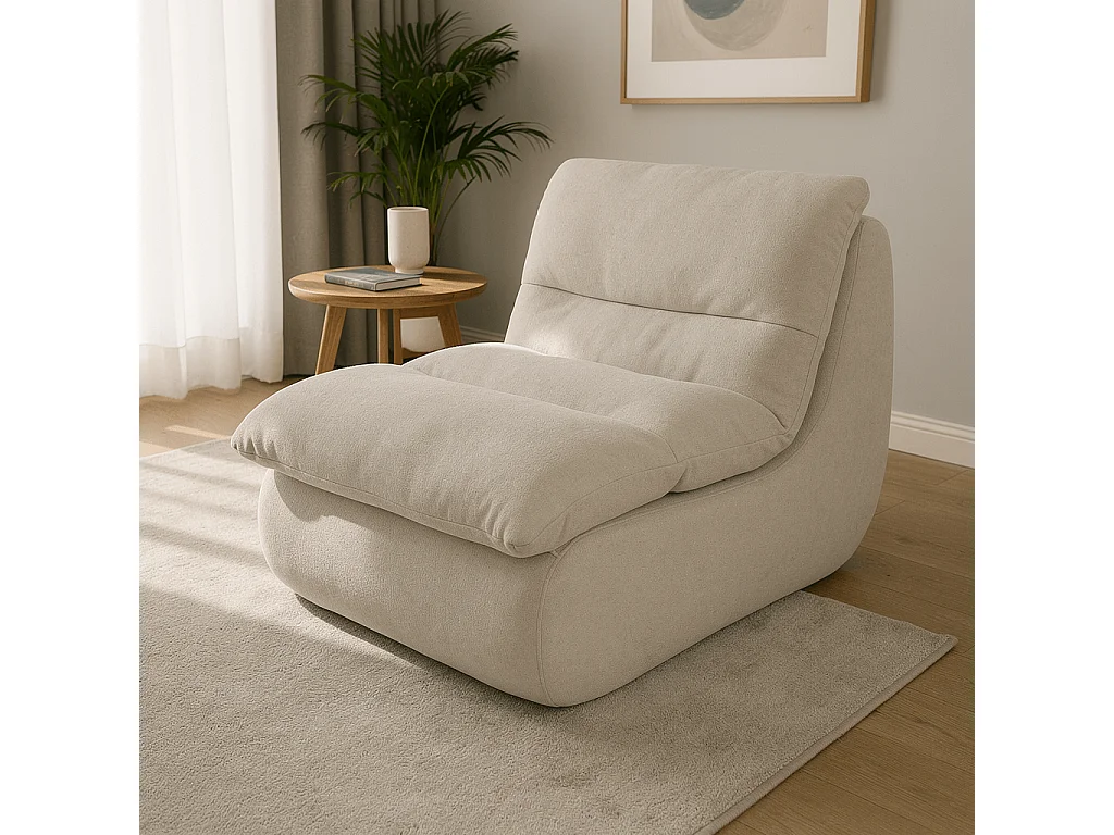 Fauteuil Nuvia – wit