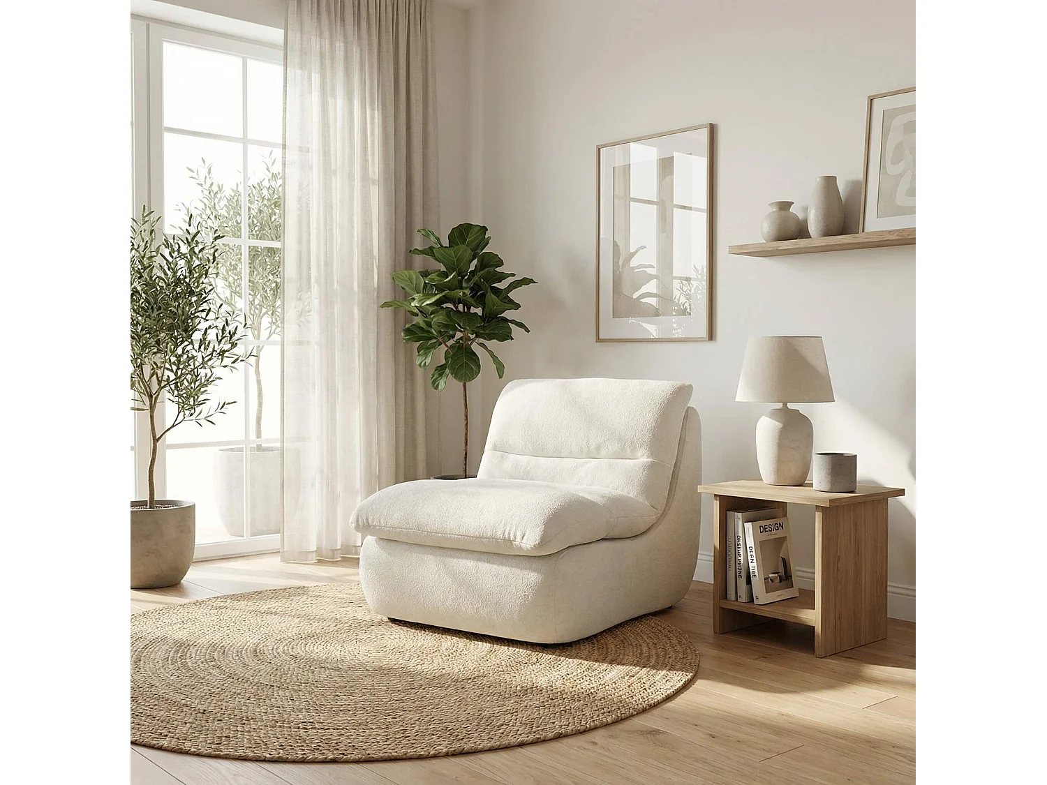 Sillón Nuvia - blanco