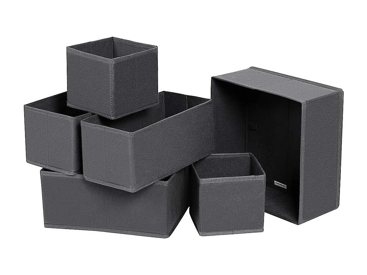 Lot de 6 boîtes de rangement pour tiroirs Antananarivo