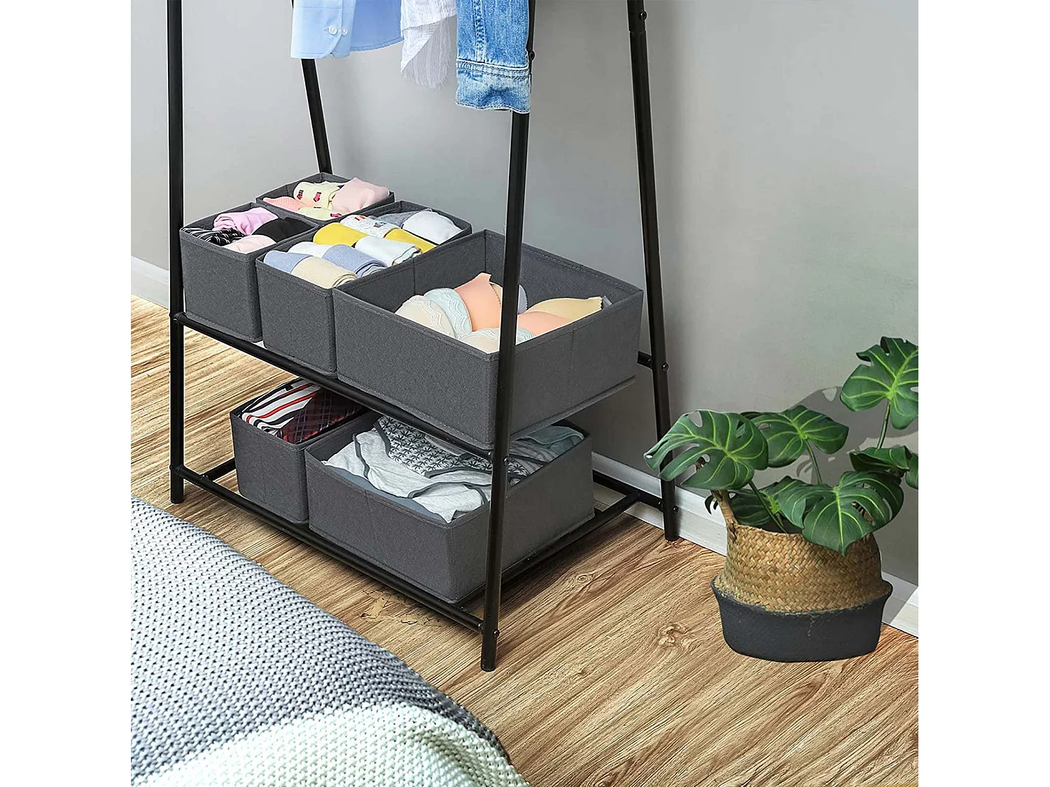 Lot de 6 boîtes de rangement pour tiroirs Antananarivo