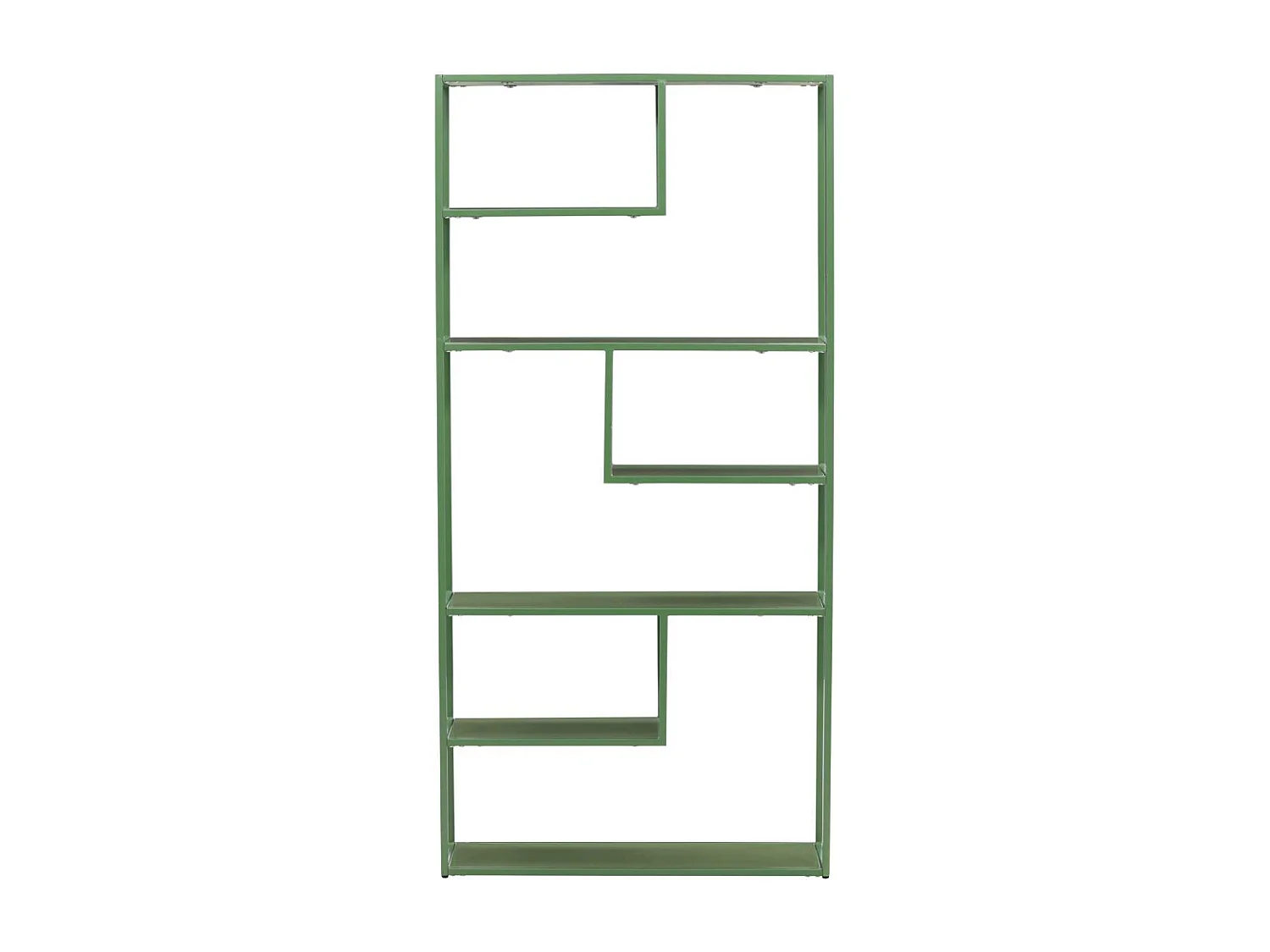 Étagère 3 Niveaux en Métal "Staal" 80cm Vert