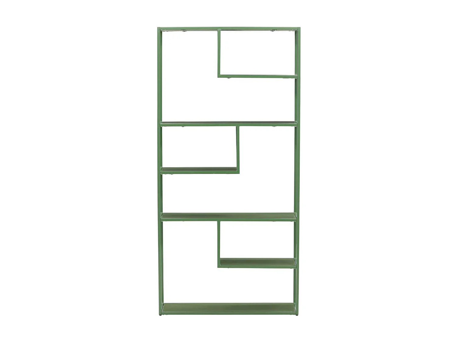 Étagère 3 Niveaux en Métal "Staal" 80cm Vert