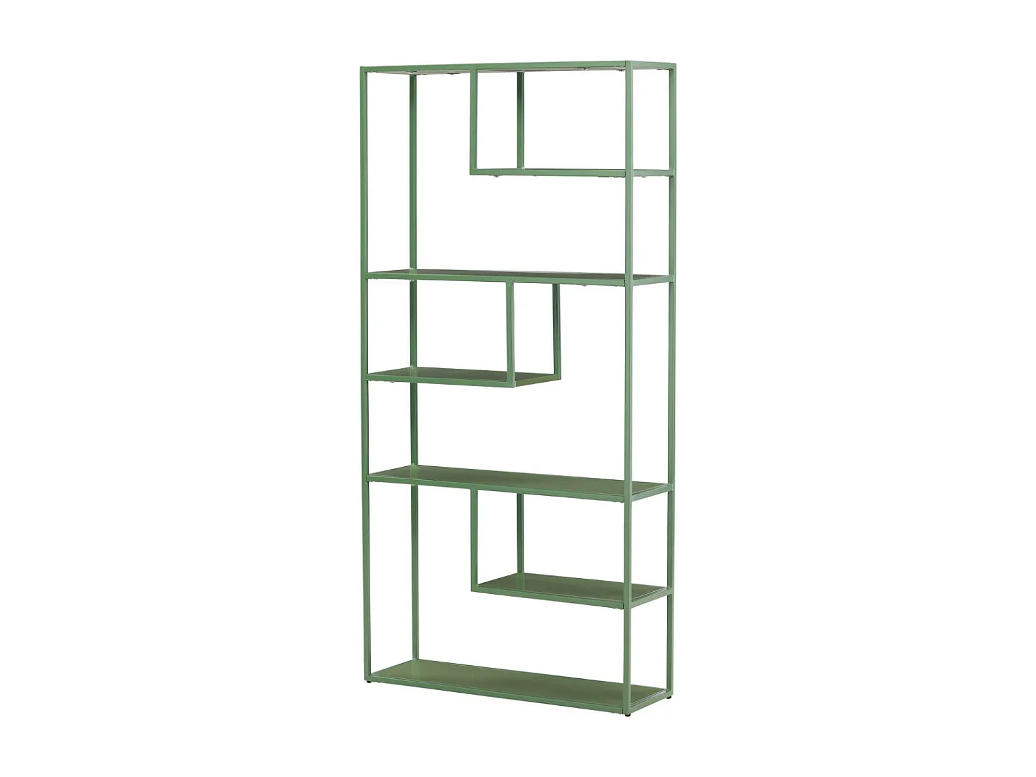 Étagère 3 Niveaux en Métal "Staal" 80cm Vert