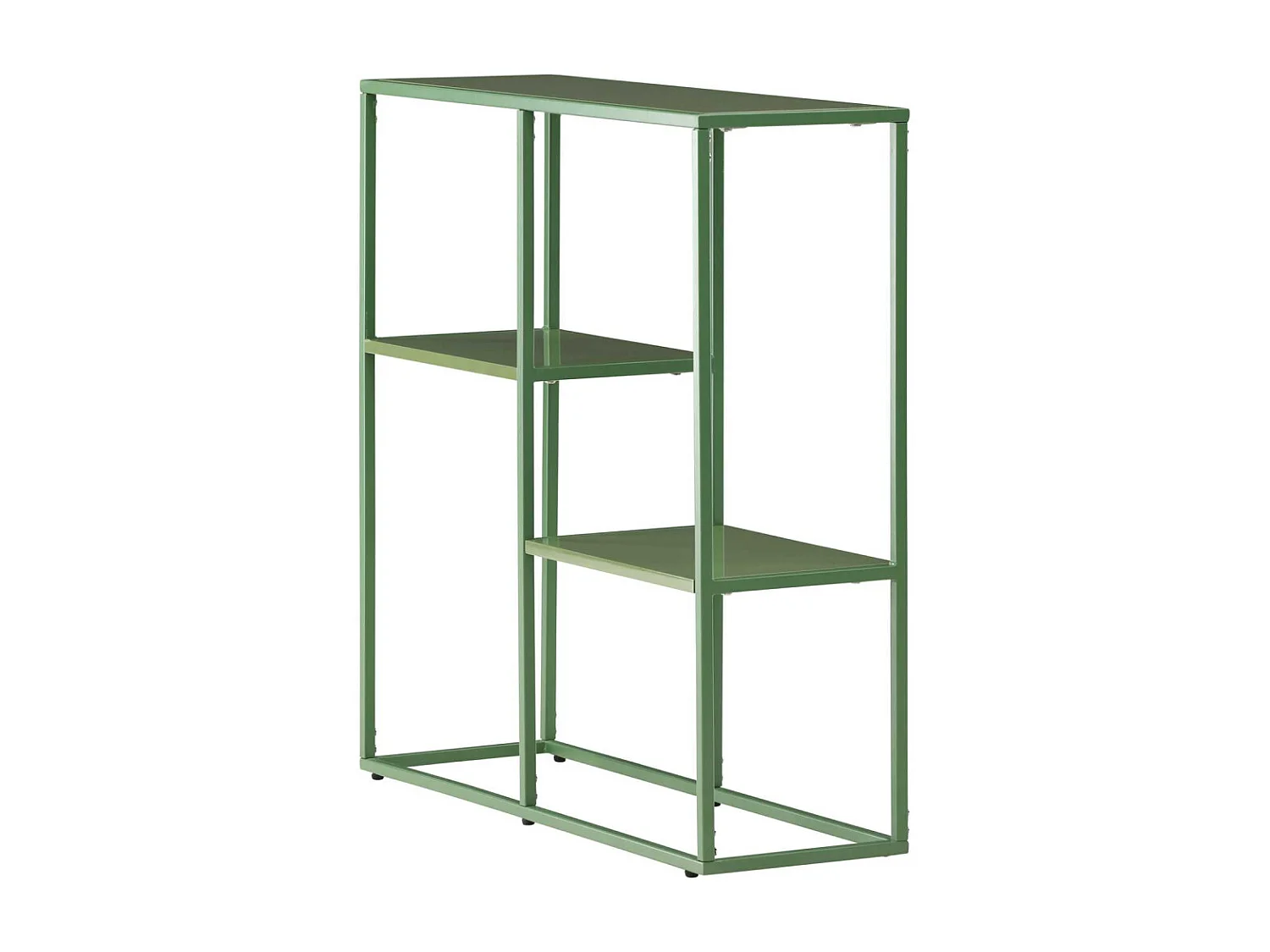 Étagère Bibliothèque 6 Niveaux "Staal" 164cm Vert