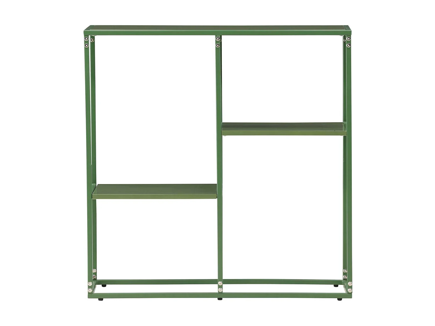 Étagère Bibliothèque 6 Niveaux "Staal" 164cm Vert