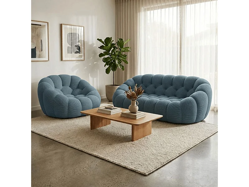 Pack Cocoon Living 3 zitplaatsen – blauw