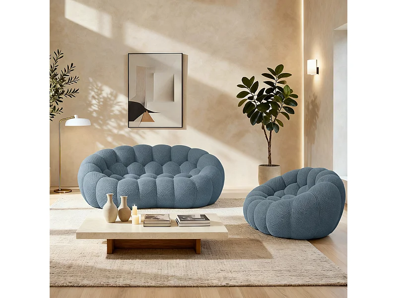 Pack Cocoon Living 3 posti - blu