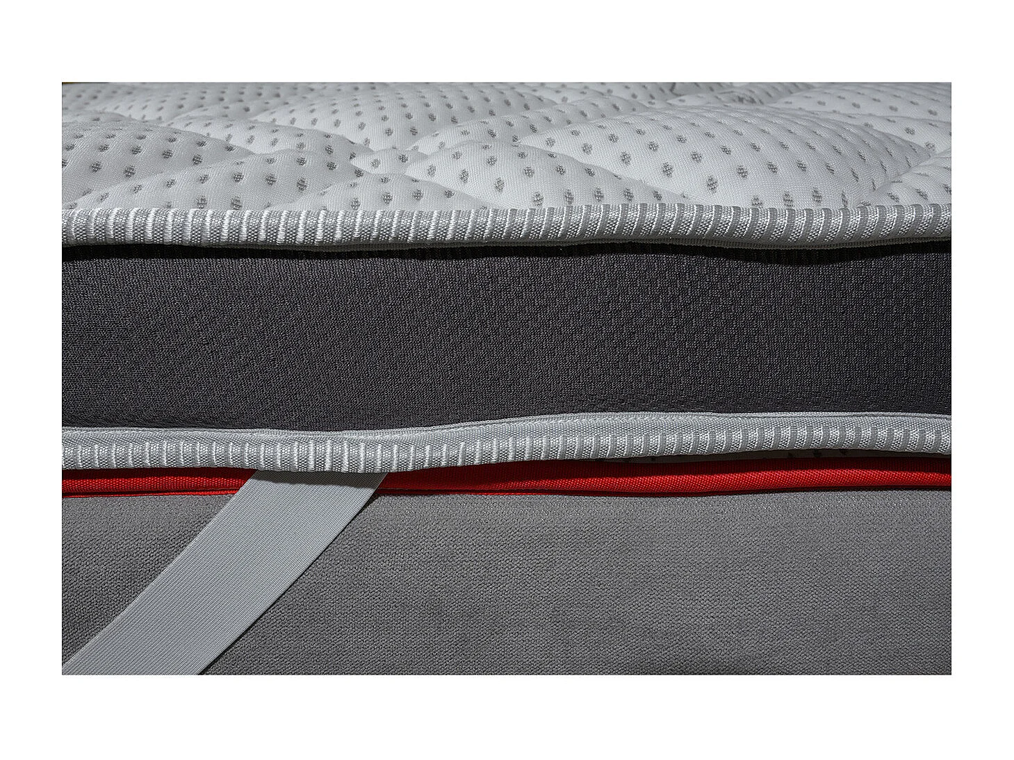 SobreMatelas Topper Viscoélastique  Taille 190 x 90 cm Hauteur 10 cm