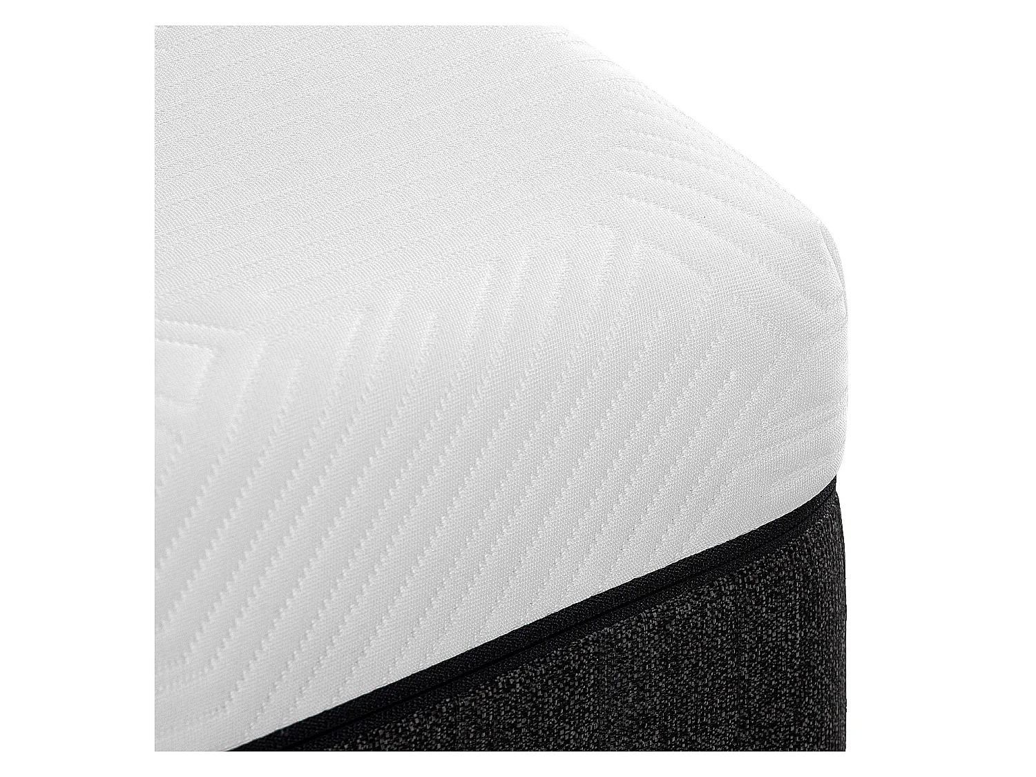 Habitat - Matelas hybride déhoussable ressorts ensachés et mousse à mémoire de forme - 90 x 200 cm - Hybride genese