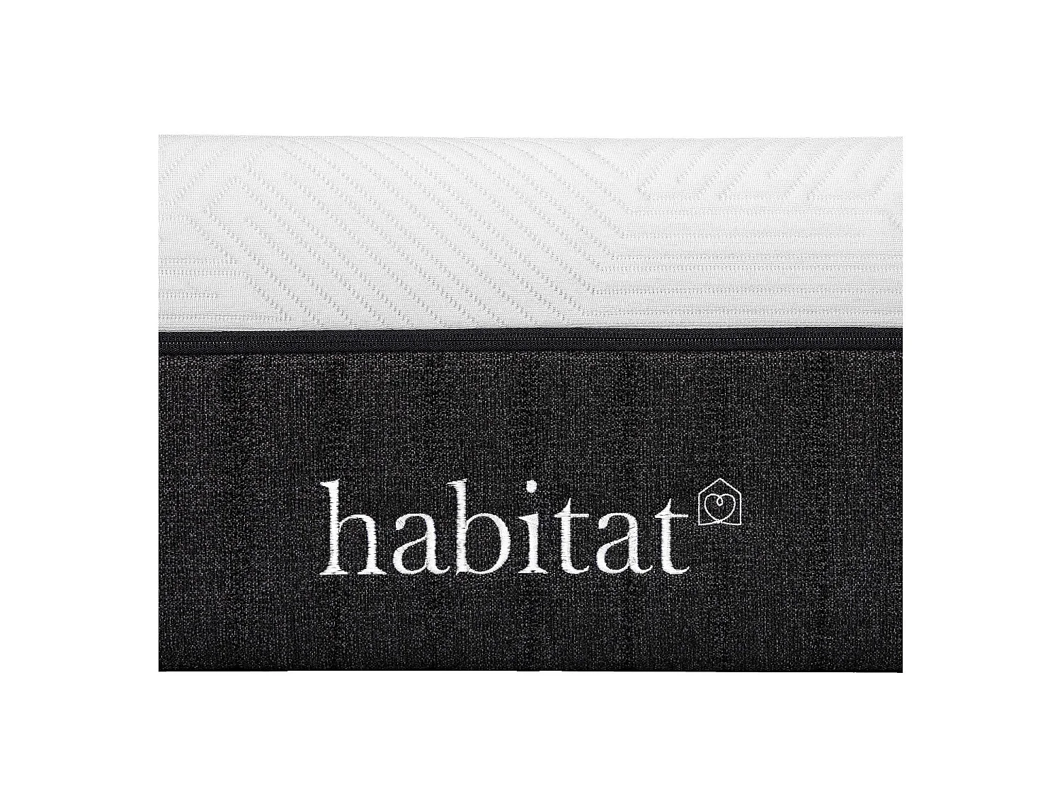Habitat - Matelas hybride déhoussable ressorts ensachés et mousse à mémoire de forme - 90 x 200 cm - Hybride genese