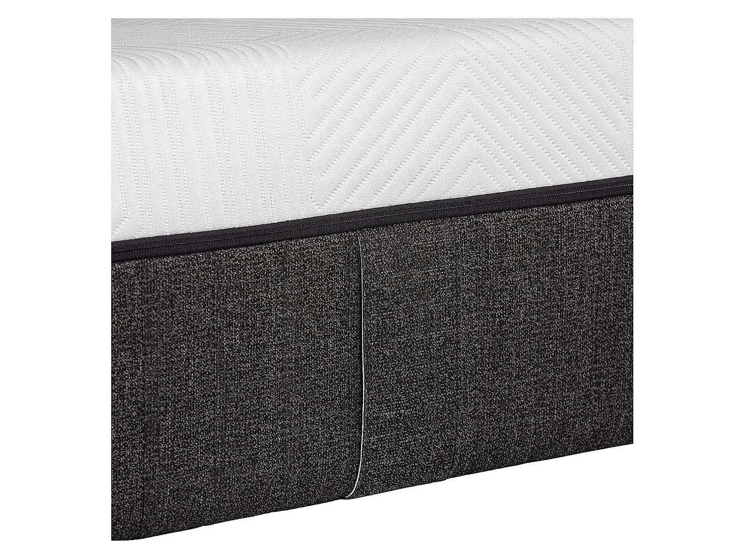 Habitat - Matelas hybride déhoussable ressorts ensachés et mousse à mémoire de forme - 90 x 200 cm - Hybride genese